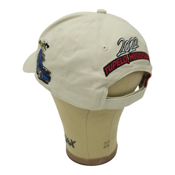 Tupelo Blue Suede Cruise 2022 Strapback Cap Trucker Baseball Embroidered Hat - Picture 15 of 16